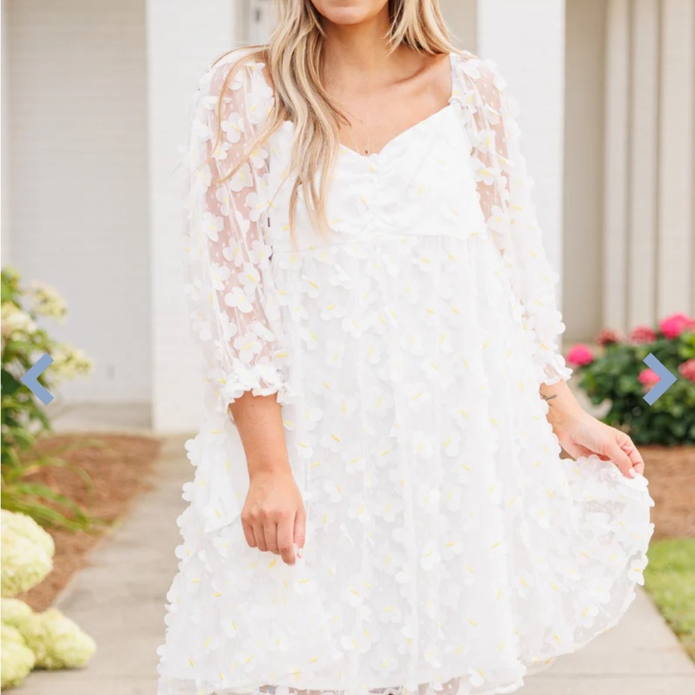 Chic Soul White Dress